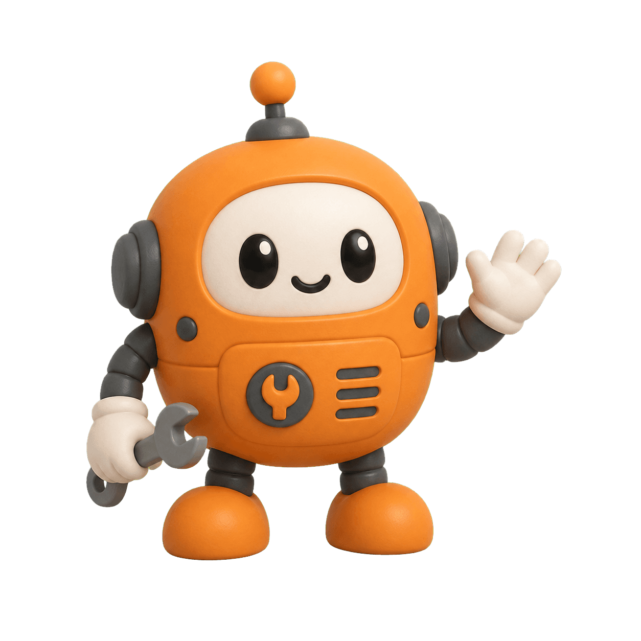 Soft 3D mascot direction